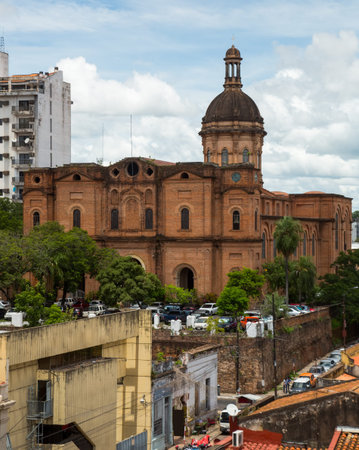 View of central part of Asuncion, Paraguay