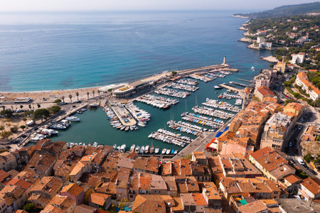 Aerial photo of Cassis, Southern France