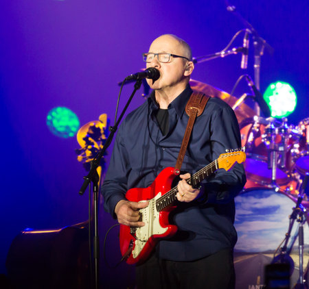 Mark Knopfler performing at Barcelonaのeditorial素材