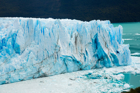 Vertical edge of glacier Perito Moreno