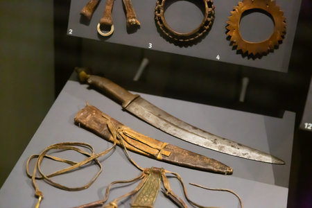 VIENNA, AUSTRIA - JANUARY 29, 2022: Exposition in the Vienna World Museum