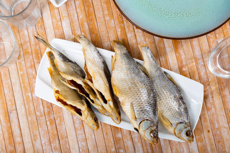 Dried salted roach