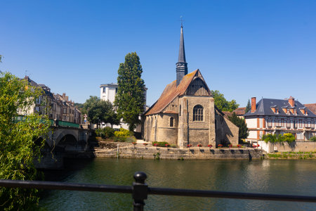 Catholic church of Saint-Maurice in Sens, France