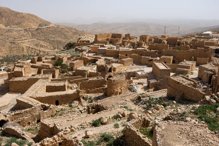 Toujane, Berber mountain village in southern Tunisia