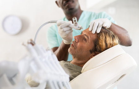 Cosmetologist used Hydrogen Oxygen Hydrating