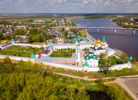 Ipatiev Monastery in Kostroma, Russiaの写真素材