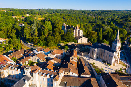 Chateau Leveque commune in the Dordogne department, Franceのeditorial素材