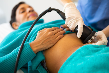 Ultrasound cavitation body procedure
