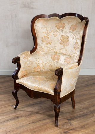 comfortable chair invites relaxationの写真素材