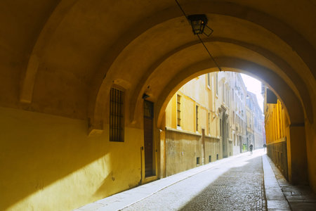 Narrow streets of Parma