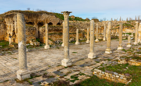 Aphrodisias theater and baths