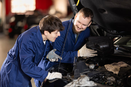 Mechanics to fix the car