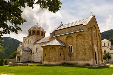 Orthodox monastery Studenicaの写真素材