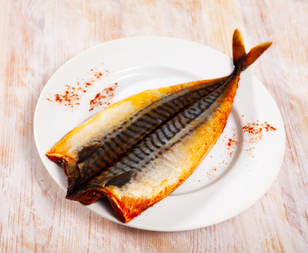 Marinated mackerel with smoked paprika