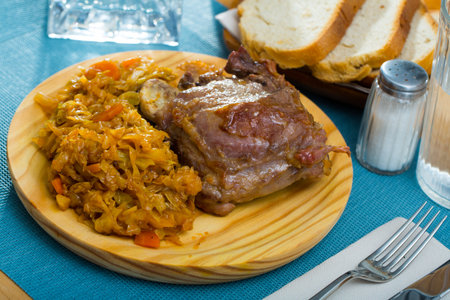 Spanish dish galtas al hornoの写真素材