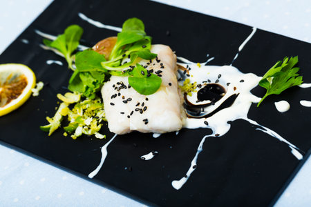 French-style cod with vegetables