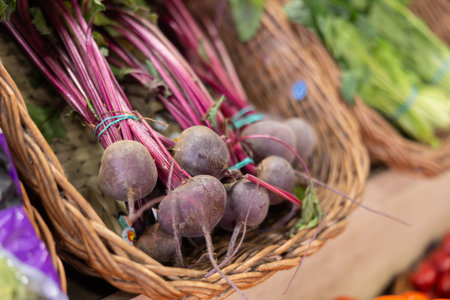 Beet in shop window