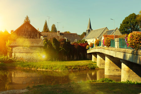 Traditional village of France