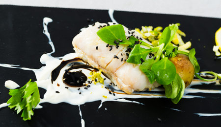 French-style cod with vegetables