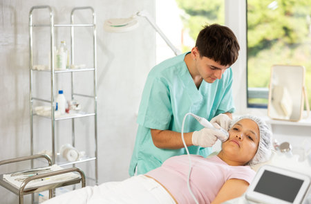 Using and cold hammer whitening attachment