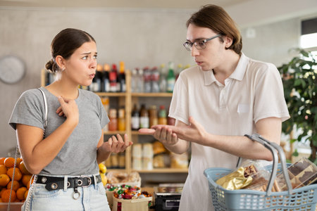 Wife and husband express dissatisfaction