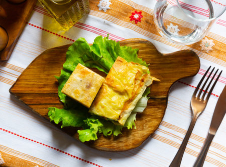 Flia, dish of Albanian and Kosovan cuisine