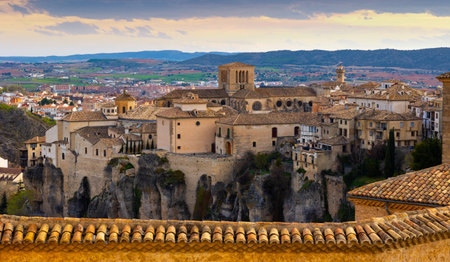 Picturesque view of the city of Cuenca