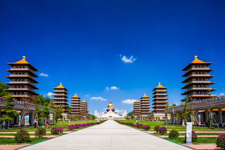 The Fo Guang Shan Buddha Museum in Kaohsiung, Taiwan