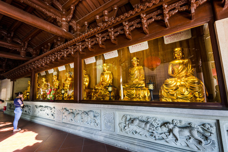 South putuo temple in xiamen, china.のeditorial素材