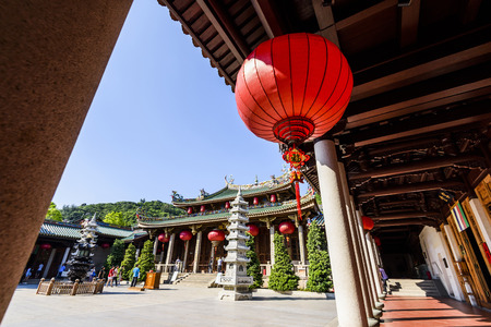 South putuo temple in xiamen, china.の写真素材