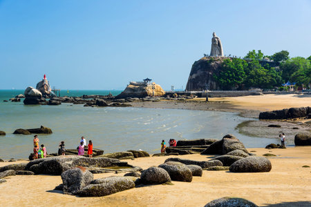 The scenery of Gulangyu island, China.