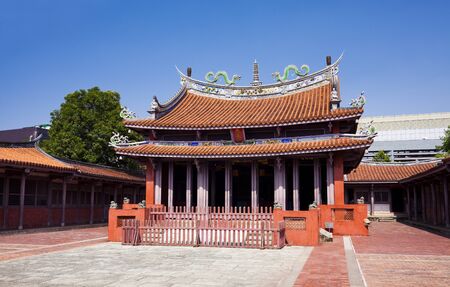 Confucius Temple in Tainan, Taiwanのeditorial素材