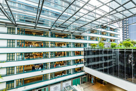 Hong Kong PMQ is a historic site, revitalized as a venue for arts and design.のeditorial素材