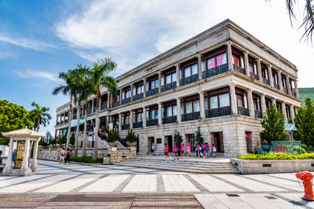 View of Stanley shop and main street, it is one of the must-go places for tourists when they visit Hong Kong.のeditorial素材