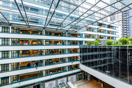 Capture the architecture and design of the landmark, PMQ (former Police Married Quarters)のeditorial素材