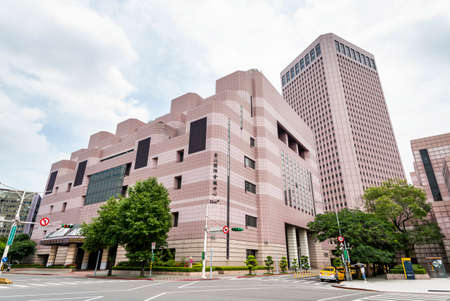 Taipei International Convention Center is located in Xinyi District, next to the World Trade Center and Taipei 101 Building. It is Taiwan's top major event venue providerのeditorial素材