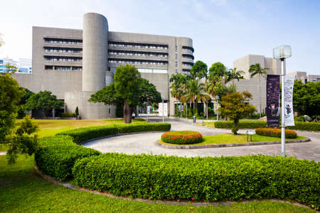 Building view of the National Museum of Natural Science in Taichung, Taiwan. it's a national museum in North District, Taichung.のeditorial素材