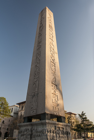 The Obelisk of Theodosius in Istanbul, Turkeyのeditorial素材