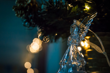 Glass angelの写真素材