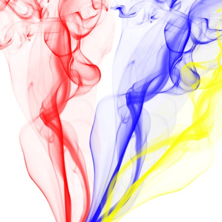 Isolate colorful painting for backgroundの写真素材