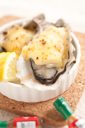 Oyster gratinの写真素材