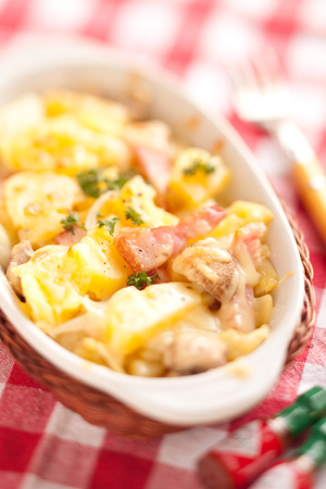 Potato gratinの写真素材