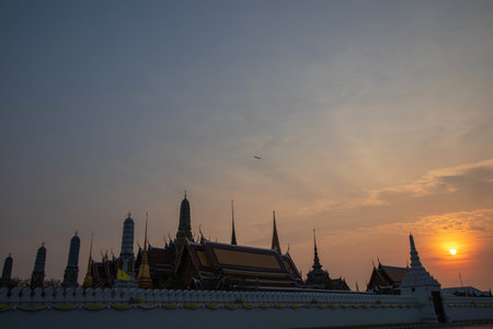 Wat Phra Kaew or Wat Phra Si Rattana Is the most beautiful temple in Bangkok, Thailand
