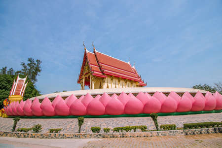 Wat Muang is another beautiful temple in Ang Thong province in Thailand.の写真素材
