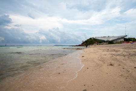 Tropical seas and beaches on Koh Larn at Pattaya, Chonburi province in Thailand.の写真素材