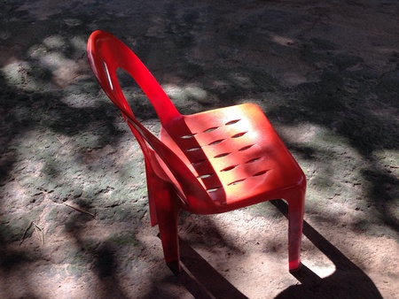 Red chairの素材