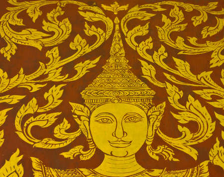 thai paintingの写真素材