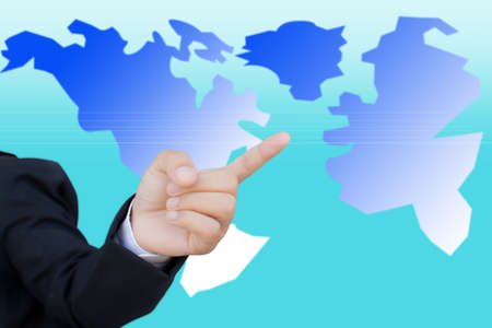 world business conceptの写真素材