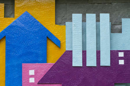 model from paperの写真素材