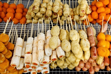 streetfood snacks in penang malaysiaの写真素材